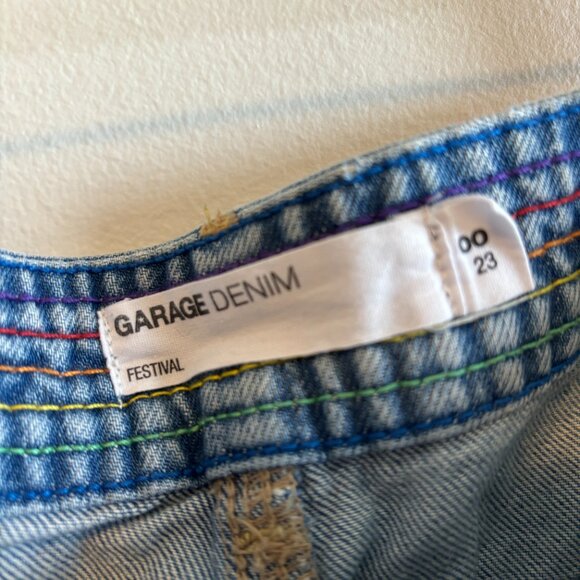 Garage | Pride Blue Festival Shorts - Picture 4 of 4